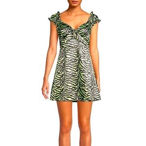 CAPSULE98 | Retro Animal Print Mini Dress | M